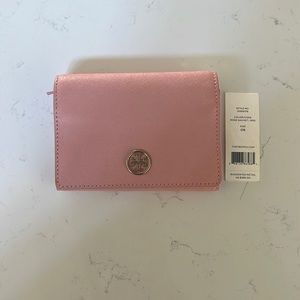 NWT Tory Burch Rose Wallet
